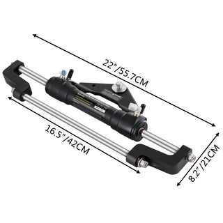 300HP Boat Hydraulic Steering Cylinder HC5345-3 HC5358-3 for BayStar Teleflex Marine Outboard Steering Boat Accessories