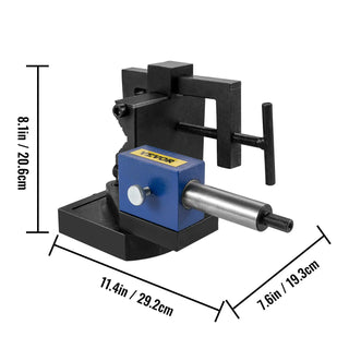 Tube Pipe Notcher Heavy Duty Flexible 0-50 Degree Rotation Angle for Creating Cracks in Pipes Cutting Metal Wood PVC Board