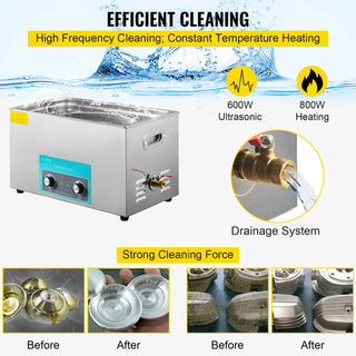 3L 6L 10L 15L 22L 30L Electric Ultrasonic Cleaner Portable Washing Machine Lave-Dishes Diswasher Ultrasound Home Appliance