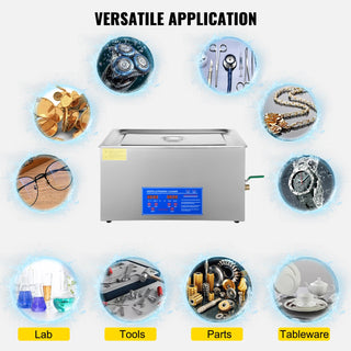 Ultrasonic Cleaner Home Appliance Ultrasound Cleaner Ultrasound Cleaning Machine 1.3-30L Portable Washing Machine