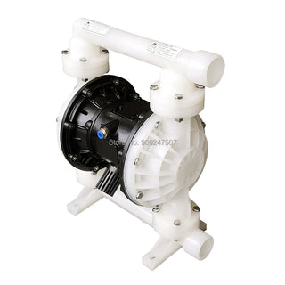 Pneumatic Air Operated Double Diaphragm Pump 1/2" 19 L/min PP Rubber Diaphragm Optional  for Chemical Industrial Water Treatment