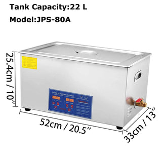 Ultrasonic Cleaner 2L 3L 6L 10L 15L 22L 30L Digital Timer Stainless Steel Bath Jewelry Glasses Watch Cleaning Machine