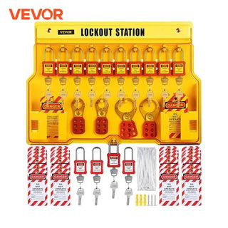 26/58 PCS Lockout Tagout Kits 46 Electrical Safety Loto Kit 53 PCS Industrial Includes Padlocks Personal Lockout Station