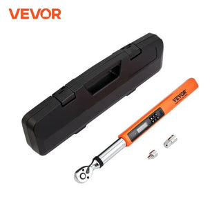 3/8" 1/2" Digital Torque Wrench Drive Electronic Torque Wrench Torque Wrench Kit 3.7-37/25-250ft.lb Torque Accurate Range