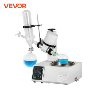 2L 5L R201D RE501 Manual Auto Lifting with LCD Screen 5-120rpm Professional Rotary Evaporator Set Borosilicate Glass