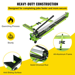 Manual Tile Cutter Infrared Laser Positioning Floor Cutter Push Knife Professional Hand Tool for Cutting Porcelain Ceramic