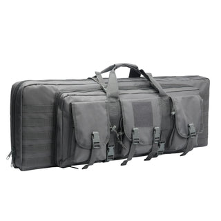 32 38 42 inch Double Rifle Case Bag Tactical Weapon Gun Case Rifle & Pistol Bag Long Gun Bag for Hunting Range Sports Transport