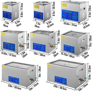 Ultrasonic Cleaner Home Appliance Ultrasound Cleaner Ultrasound Cleaning Machine 1.3-30L Portable Washing Machine