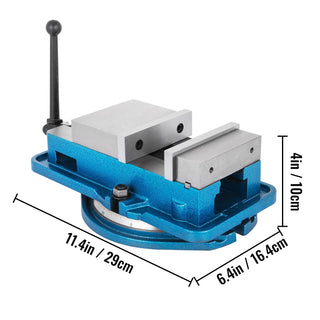 Precision Milling Machine Vise  Accu Lock Swivel Base Clamping Vise Bench Vice Clampfor Milling Drilling Machine