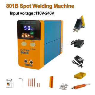 3500A 801H High Current Pulse Spot Welding Machine Lithium Iron Phosphate Batteries Can Be Welded Welding Aluminum And Nickel