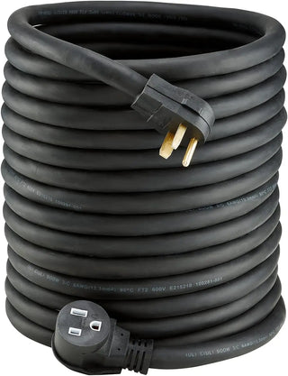 Welder Extension Cord, SOOW Rated, 50 amp, 250v NEMA 6-50 Heavy Duty Welding Cable, 6 Gauge, (50ft)