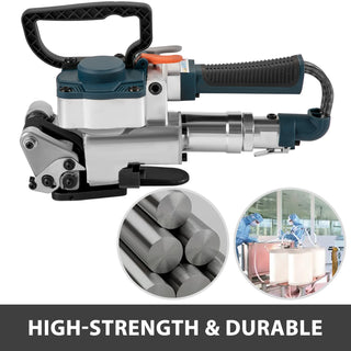 B19 Handheld Pneumatic Strapping Machine 3500N Max Tension Hand Packing Machine Wrapping Tools for 13-19 MM PP PET Belt