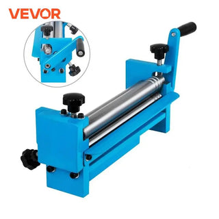 SJ-300 Slip Roll Machine Desktop Manual 300mm Wire Cones Cylinders Tube Roller Press Shaping Tool 2.5mm Metal Plate Bender