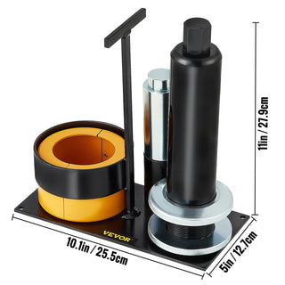 Carrier & Pinion Bearing Puller Compatible with Dana 30,40,50,60,70, 80, Ford 9/10.25" Tool with 3 45# Steel Clamshells