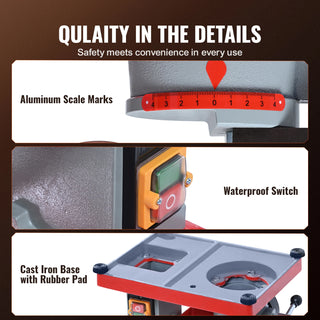 Circular Saw Blade Sharpener 370W 3600RPM Water Injection Saw Blade Sharpening Machine Grinding Wheel for Carbide Tipped