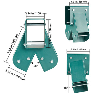 A-Frame Middle Swing Set Brackets Heavy Duty Carbon Steel Swing Set Hardware with Mounting Hardware