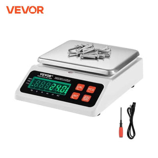 10kg x 0.1g Digital Counting Scale Electronic Laboratory Balance with LED Screen Table Top Scale for Industrial Weighing