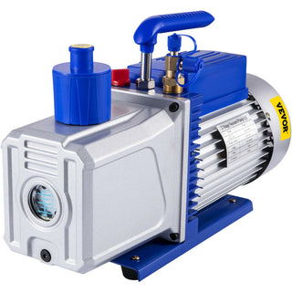 Refrigerant Vacuum Pump 10CFM Double Stage HVAC for Household Air Conditioning Cleaning Auto Repair Vacuum Packaging