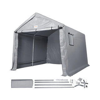 Portable Shed Outdoor Storage Shelter 5 Sizes Waterproof Heavy Duty All-Season Instant Storage Tent Tarp Sheds For Motor