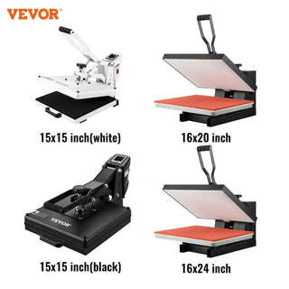 Heat Press 16x24, 16*15，16*20，15*15，1700W Power Heat Press Machine, Fast Heating, High Pressure Heat Press Machine