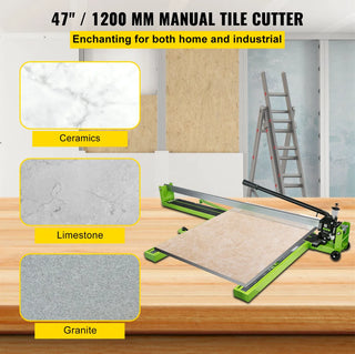 Manual Tile Cutter Infrared Laser Positioning Floor Cutter Push Knife Professional Hand Tool for Cutting Porcelain Ceramic