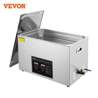 Ultrasonic Cleaner with Digital Timer & Heater Jewelry Ultrasound Cleaner Stainless Steel Heated Cleaning Machine