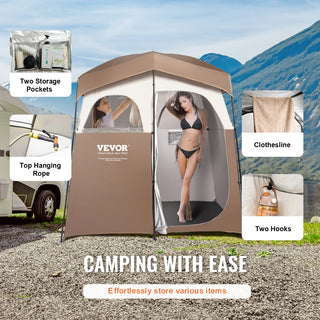 Portable Outdoor Camping Tent 83x42x83in Bath Changing Fitting Room Tent Shower Tent Shelter Camping Beach Camping Tent