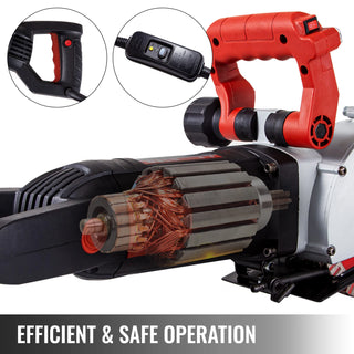 4800W Wall Chaser Concrete Cutter Electric Laser Aiming Groove Slotting Machine 125mm Circular Saw Cutting Power Tool Set