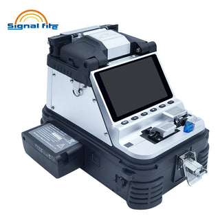 AI-10A AI-9 AI-6A AI-6C AI-6C+  Optial Fiber Fusion splicer Machine SM & MM With VFL OPM 5S Splicing Machine 6 Motors