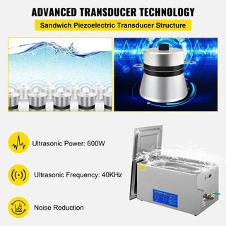 Ultrasonic Cleaner Home Appliance Ultrasound Cleaner Ultrasound Cleaning Machine 1.3-30L Portable Washing Machine