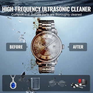 Ultrasonic Cleaner  Digital Ultrasonic Cleaning Machine with Upgraded Degassing   Model  Industrial Ultrasound Cleaner