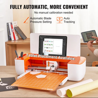 Vinyl Cutter Machine Compatible with iOS Android Windows Mac Bluetooth Connectivity DIY Cutting Machine for Cards Decor