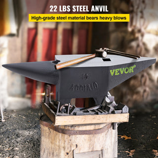 10-60Kg Steel Single Round Horn Anvil Steel Block Blacksmith Bench Tool Jewelry Making Manual Equipment for Metalsmiths