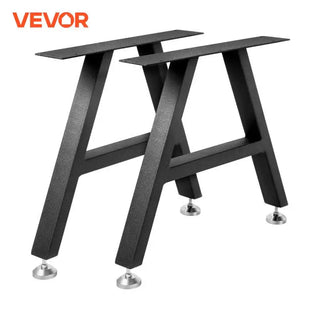 2pcs Industrial Metal Table Legs Table Desk Leg A-Shape Frame Furniture Legs Dining Coffee Table Stand Feet For Home DIY