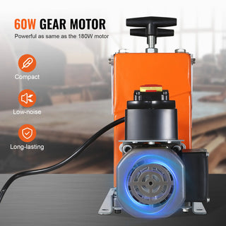 Automatic Wire Stripping Machine, 0.06-0.98In Electric Motorized Cable Stripper,60W,Wire Peeler w/Visible Stripping Depth