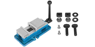 Bench Vise 3/4/5" CNC Lock Down High Precision Vise Clamp With Adjustable Handle for Finishing Milling Drilling Machines