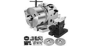 BS0 5" Dividing Head Indexing Head Semi Universal With Indexing Plates, Tailstock & 125mm 3-Jaw Chuck for Drilling Milling