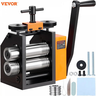 45/57/75/76 mm Jewelry Rolling Mill Machine 3-in-1 Multi-function Rolling Mill for Metal Jewelry Making Sheet Square Wire