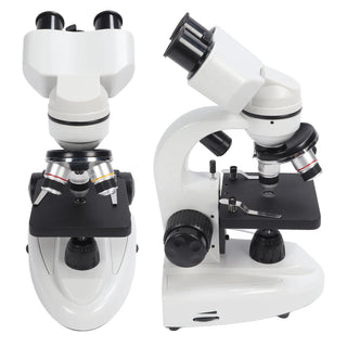 Binocular Microscope 40X‑5000X 360° Rotation Clear Image High Definition for Inspection Laboratory Binocular Microscope Tool