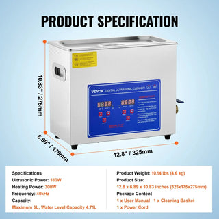 Ultrasonic Cleaner Home Appliance Ultrasound Cleaner Ultrasound Cleaning Machine 1.3-30L Portable Washing Machine