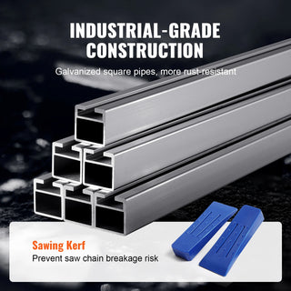 14"-36" Chainsaw Mill Sawmill Guide Bar Chain Saw Planking Mill with 0.2"-11.81" Cutting Thickness for Builders Woodworker