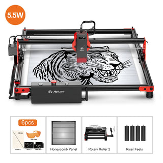 AlgoLaser Desktop Laser Engraver Cutter With Wifi Offline Control 40*40cm DIY KIT Tools Powerful Stone Wood Engraving Machine