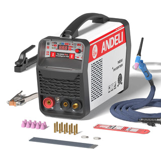 ANDELI 5 in 1 TIG Welding Machine HOT/MMA/CLEAN/Pulse/Cold Welding IGBT Digital Inverter TIG Welders 110/220V  Argon Cold Welder