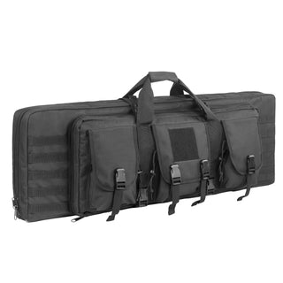 32 38 42 inch Double Rifle Case Bag Tactical Weapon Gun Case Rifle & Pistol Bag Long Gun Bag for Hunting Range Sports Transport