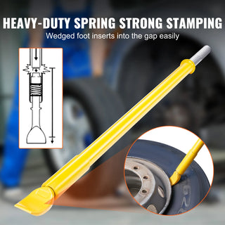 Tire Bead Breaker Slide Hammer Tire Slide Hammer Heavy Duty Steel Tire Changing Tool for Car Truck Trailer Tire Removal