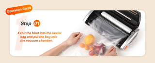 Electric Vacuum Food Sealer Machine 130W Manual Air Sealing System W/ Built-in Cutter Home Packing Machine Food Saver