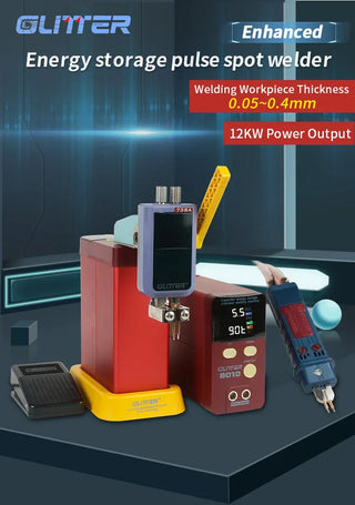 NEW Glitter 801D Pulse Battery Welding Machine Spot Welder Used For Welding Of Lithium Battery Pack Capacitor Energy Storage Spo