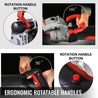 4800W Wall Chaser Concrete Cutter Electric Laser Aiming Groove Slotting Machine 125mm Circular Saw Cutting Power Tool Set