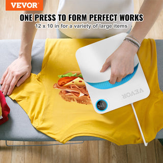 9x9/12x10 in Portable Heat Press Machine DIY Shirt Printing Multifunctional Sublimation Transfer for HTV Vinyl T-shirt Bag