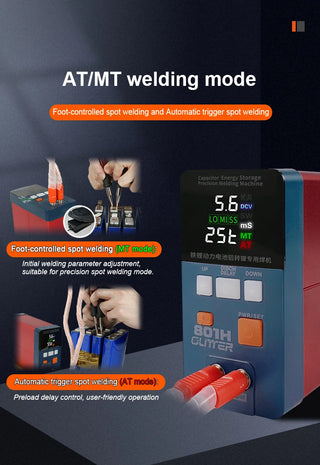 3500A 801H High Current Pulse Spot Welding Machine Lithium Iron Phosphate Batteries Can Be Welded Welding Aluminum And Nickel